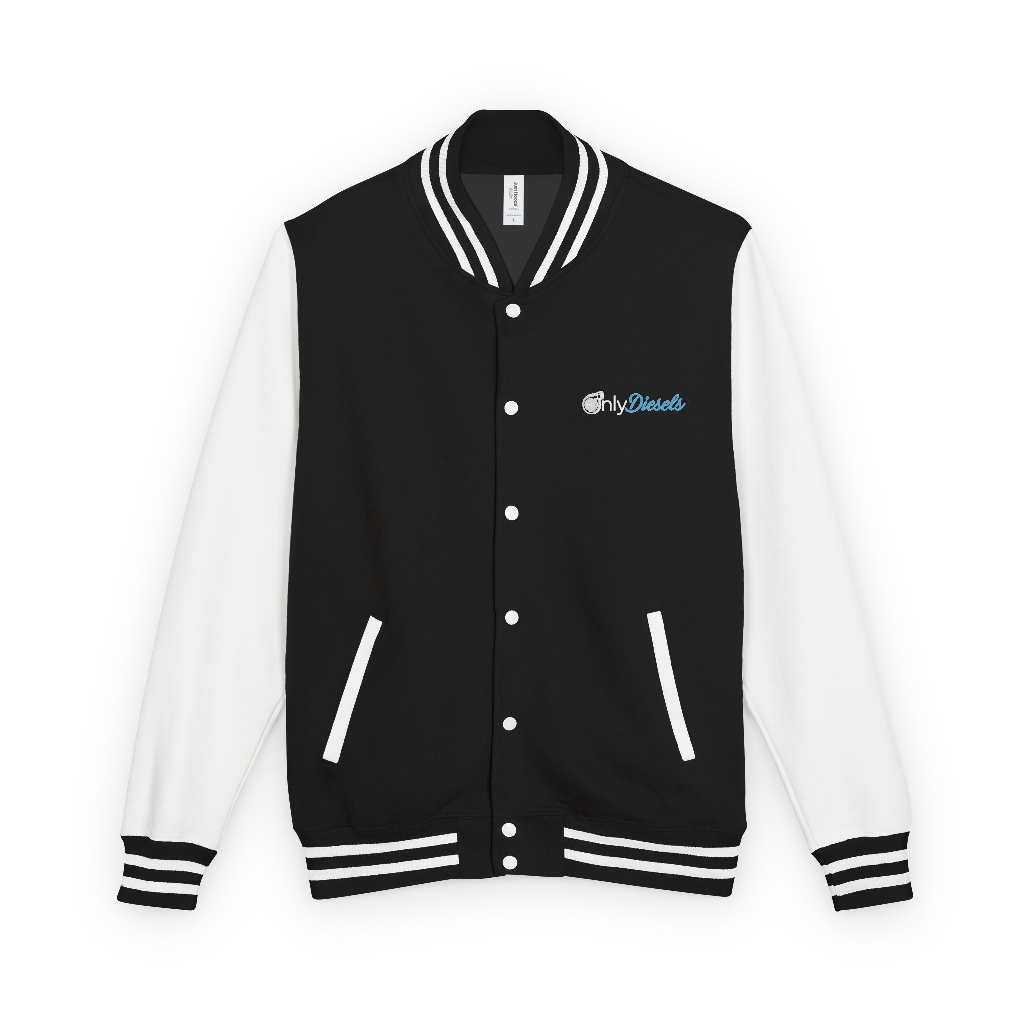 Letterman Jacket — "Only Diesels" American Flag Design - Image 2