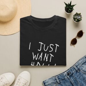 T-Shirt — “I Just Want Hella Entries” Funny Graphic Tee