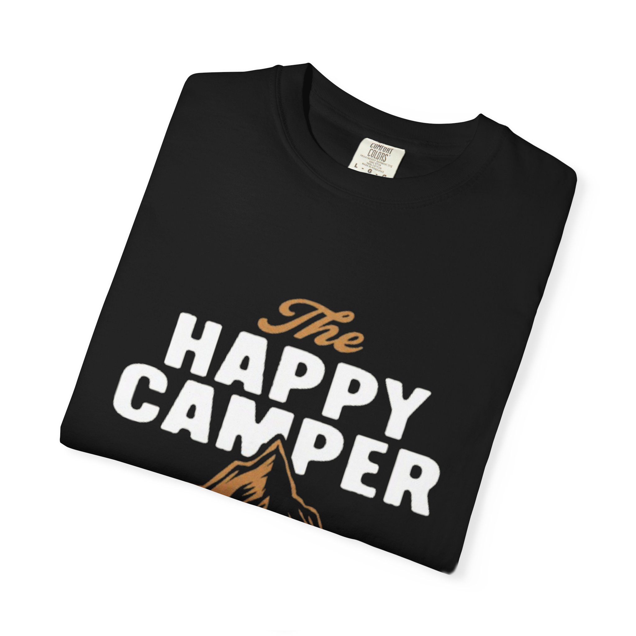 The Happy Camper T-Shirt – Mountain Camping Graphic Tee - Image 3