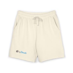 Garment-Dyed Fleece Sweat Shorts — Casual Lightweight Lounge Shorts with ‘Only Dwell’ Script