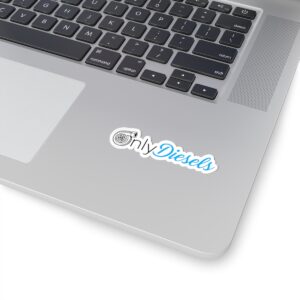 Only Diesels Kiss-Cut Sticker — Turbo Logo Decal for Trucks, Laptops & Automotive Enthusiasts