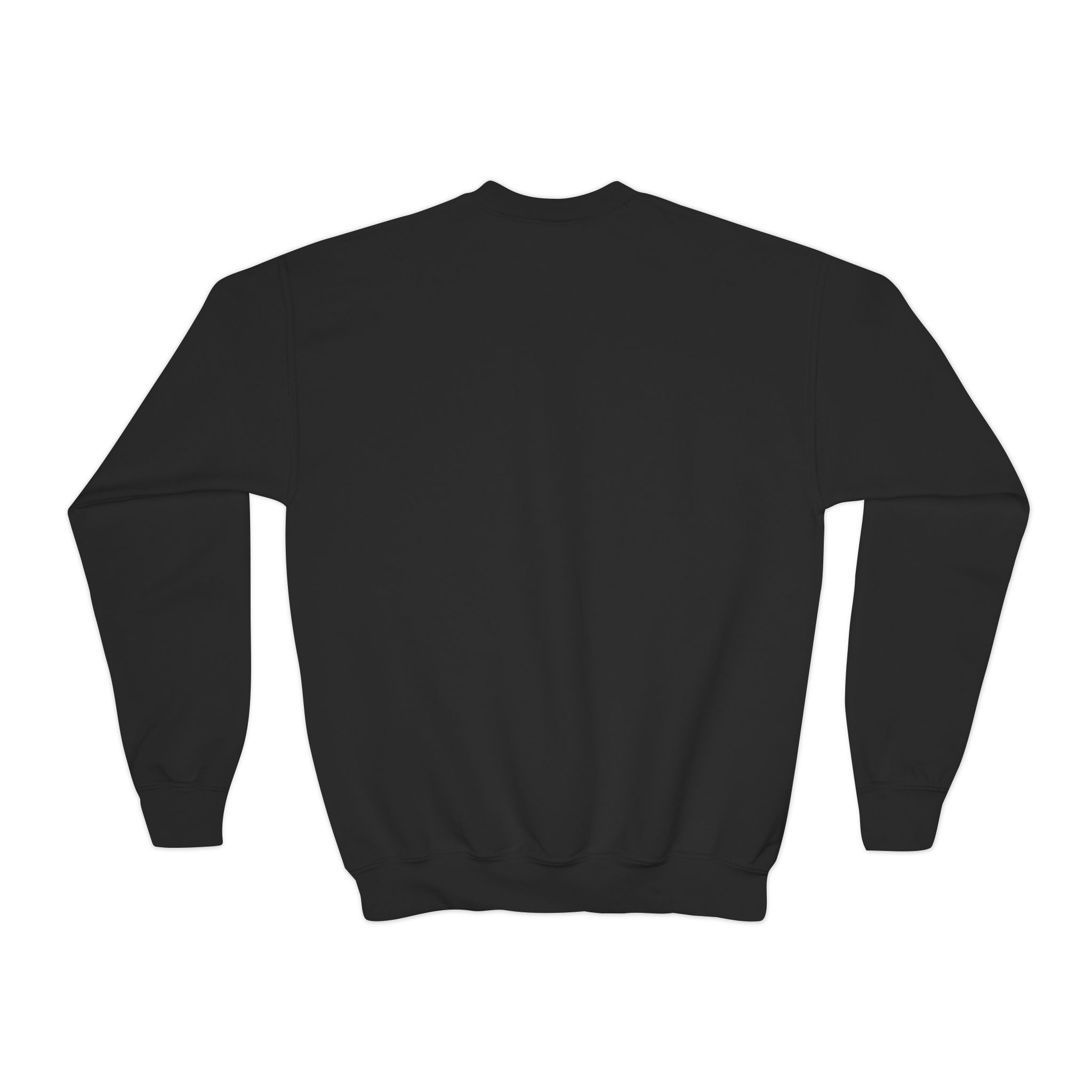 Youth Crewneck Sweatshirt — Retro Antler Graphic Pullover - Image 2