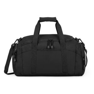 Only Discreets Black Gym Bag — Compact Travel & Workout Duffel