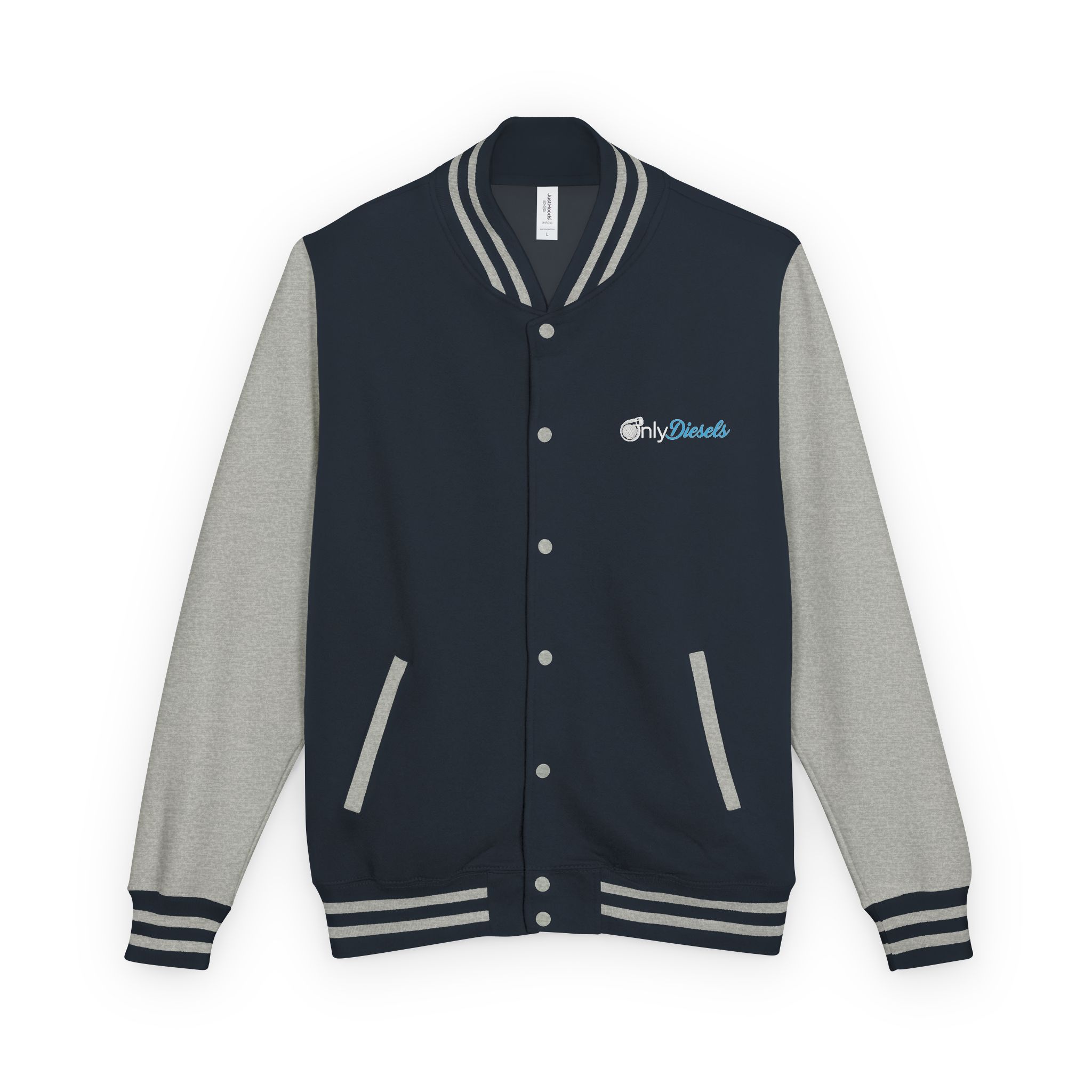 Letterman Jacket — "Only Diesels" American Flag Design - Image 13