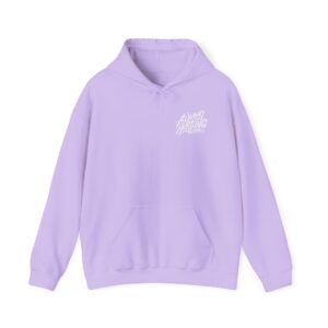 Hoodie — “Always Hustling” Lavender Graphic Hoodie