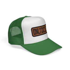 Only Diesels Trucker Cap – Vintage Leather Patch Trucking Hat for Diesel Enthusiasts