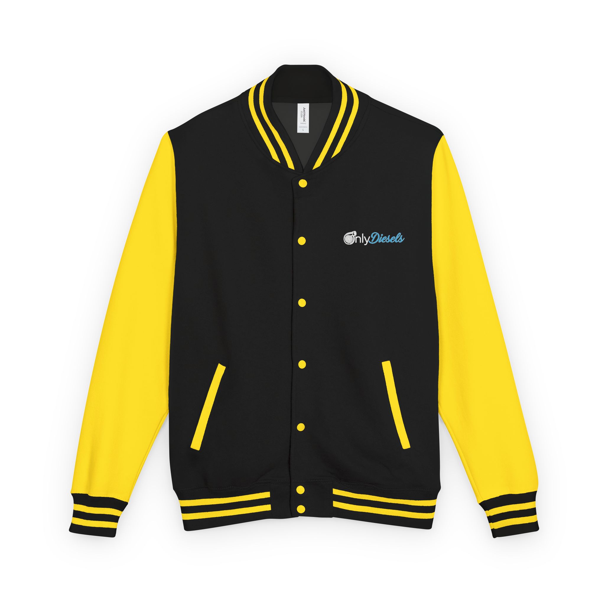 Letterman Jacket — "Only Diesels" American Flag Design - Image 17