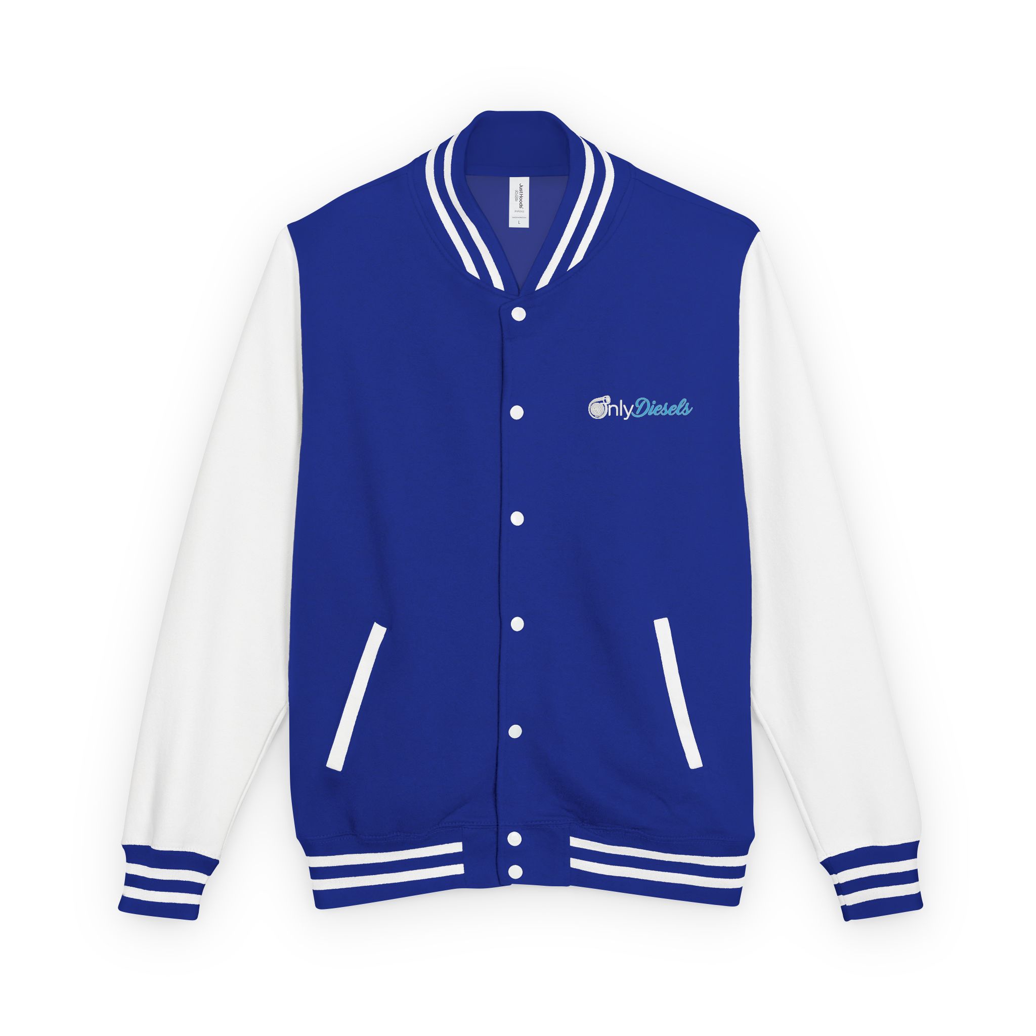 Letterman Jacket — "Only Diesels" American Flag Design - Image 5