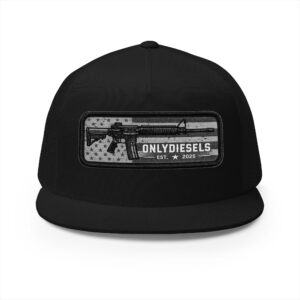 Trucker Cap — ‘ONLYDIESELS’ Tactical Patch Snapback
